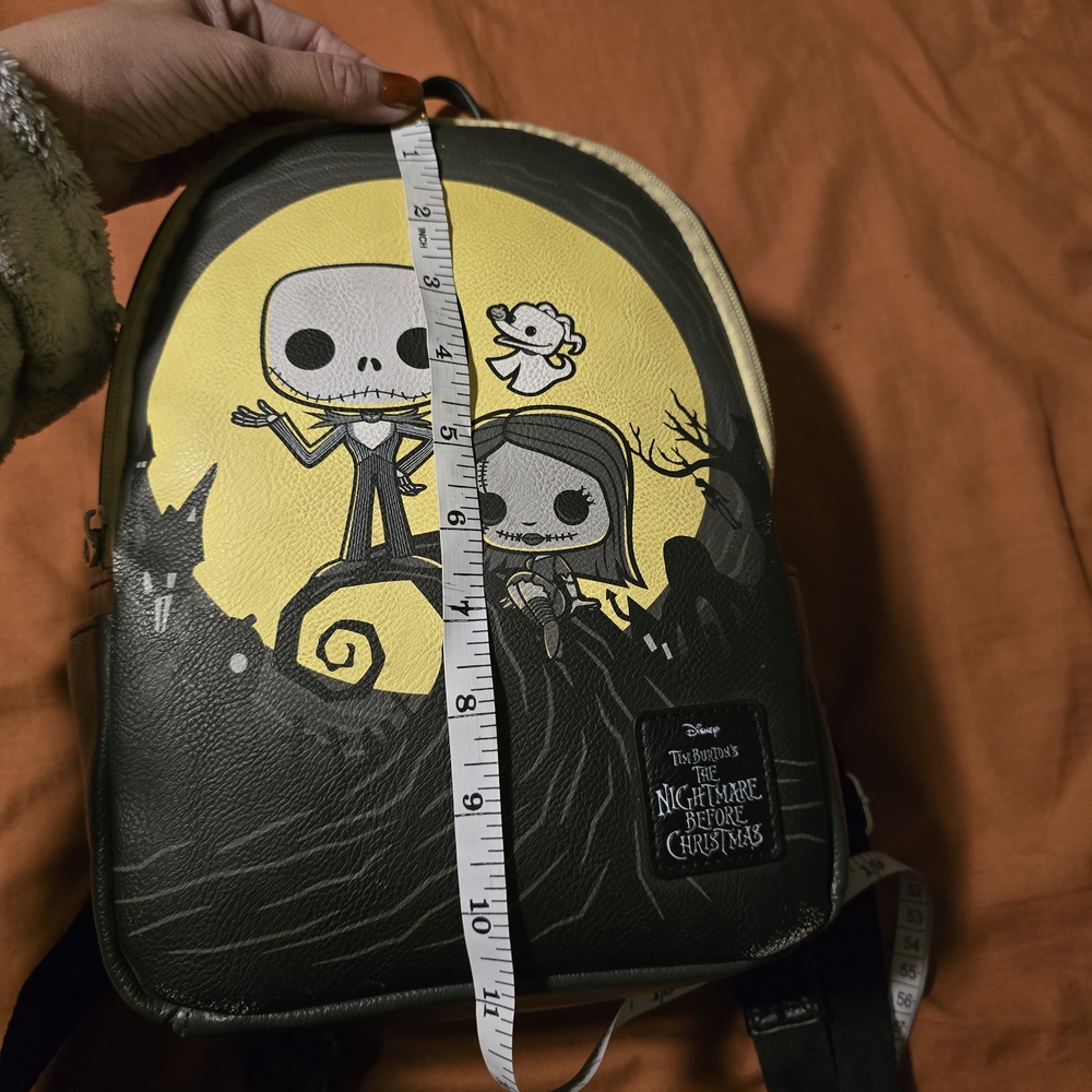 Disney The Nightmare Before Christmas Backpack - Black and Yellow